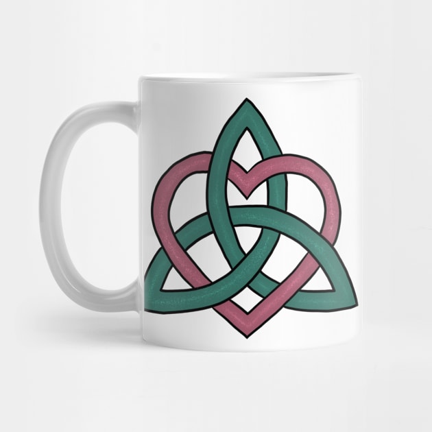 Celtic Knot Heart (sparkle) by Serene Twilight